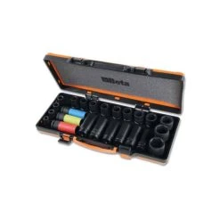 BETA 720/C24 Coffret Métallique 24 Douilles à Choc 1/2" - 007200904