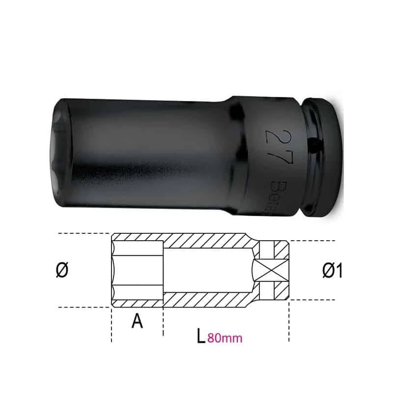 BETA Douille Ă Choc Longue - 720L