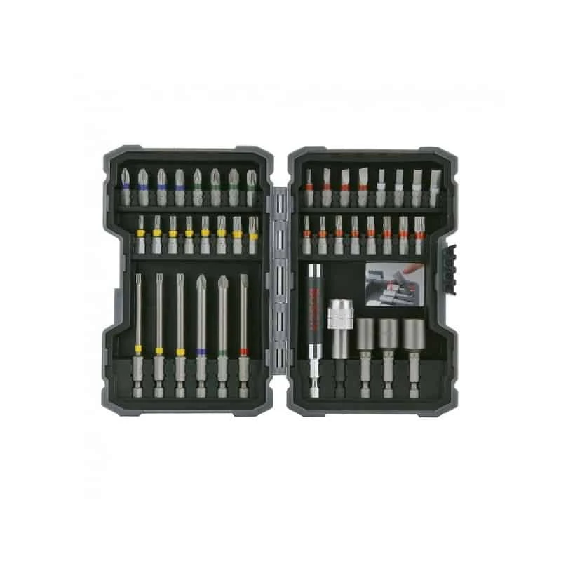 BOSCH Coffret De 43 Pièces : Embouts Et Douilles - 2607017164