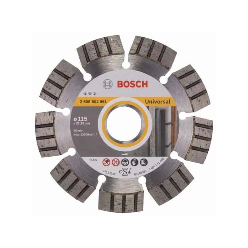 BOSCH Disque à Tronçonner Diamanté Ø115mm - Best For Universal
