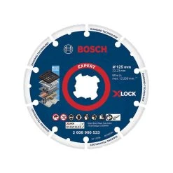 BOSCH Disque Diamant Métal EXPERT X-LOCK 125mm - 2608900533