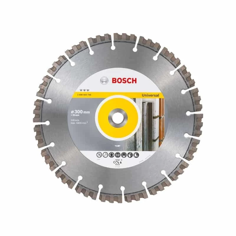 BOSCH Disques Diamantés (x10) Ø300mm Best For Universal - 2608603746
