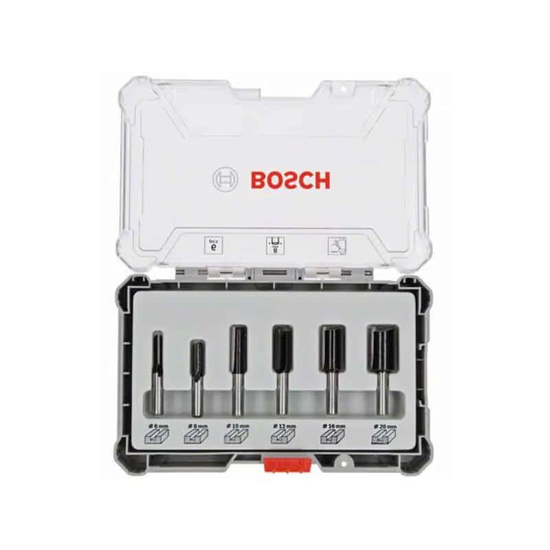 BOSCH Kit De 6 Fraises à Défoncer à Queue De 6mm - 2607017465 – Image 2