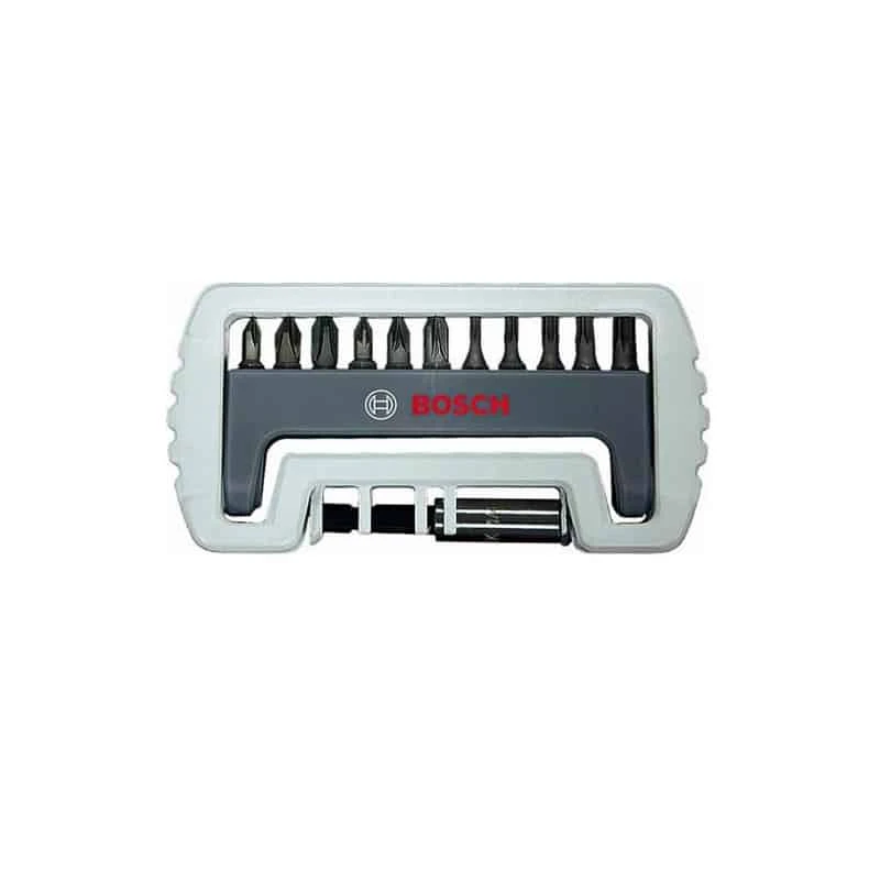 BOSCH Set De 11 Pièces Embouts De Vissage + Porte-embout - Réf. 2608522129