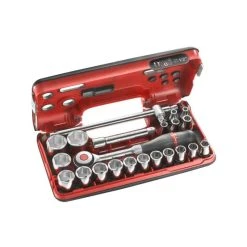 FACOM Coffret 22 PiĂšces Cliquet Et Douilles 1/2'' - S.360DBOX4PB