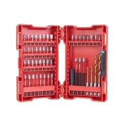 MILWAUKEE Coffret 48 Embouts Et Forets Schockwave - 4932430906