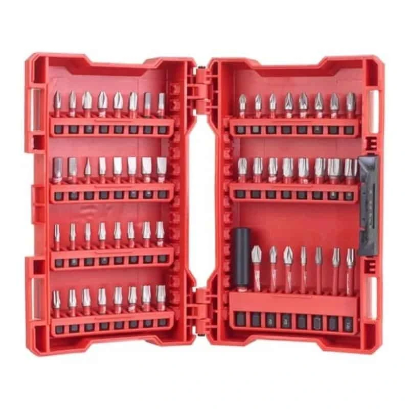 MILWAUKEE Coffret 55 Embouts Schockwave + Porte-embout - 4932430907