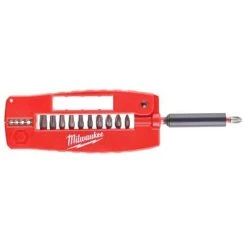 MILWAUKEE Kit 10 Embouts Shockwave + Porte-embout + Pince - 4932430910